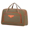Encrypted canvas travel bag, large capacity, high-end feel, hand-held shoulder bag, long and short distance luggage bag for men and women in foreign trade, storage bag Item Picture